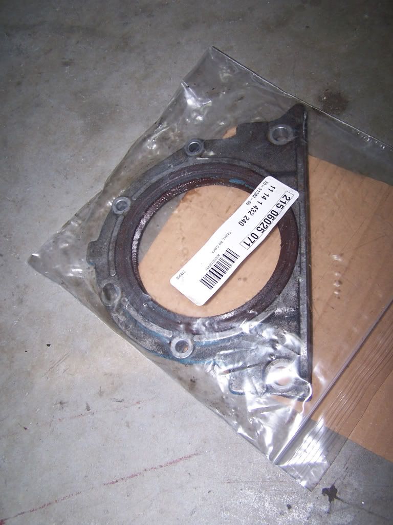 E36 1998 m52 rear main seal housing