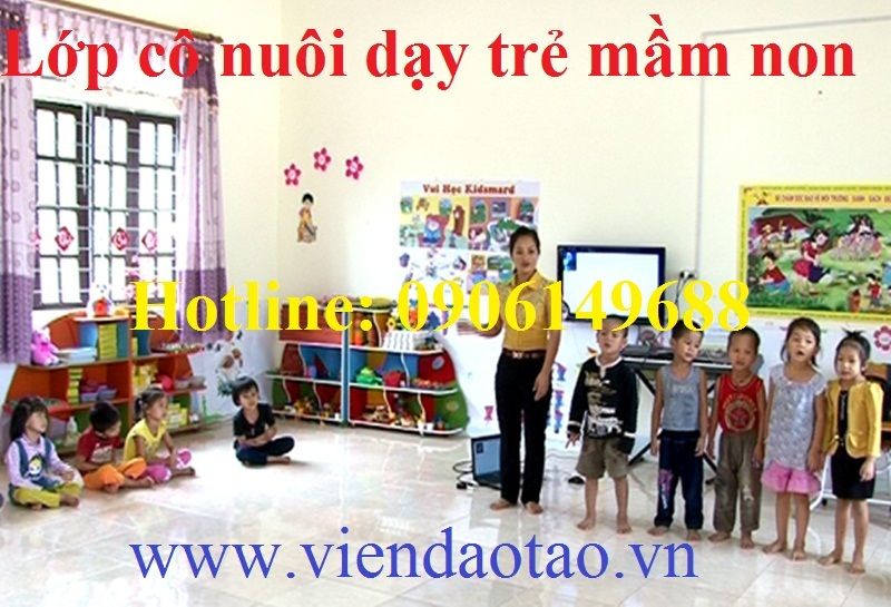 Cô nuôi dạy trẻ mầm non