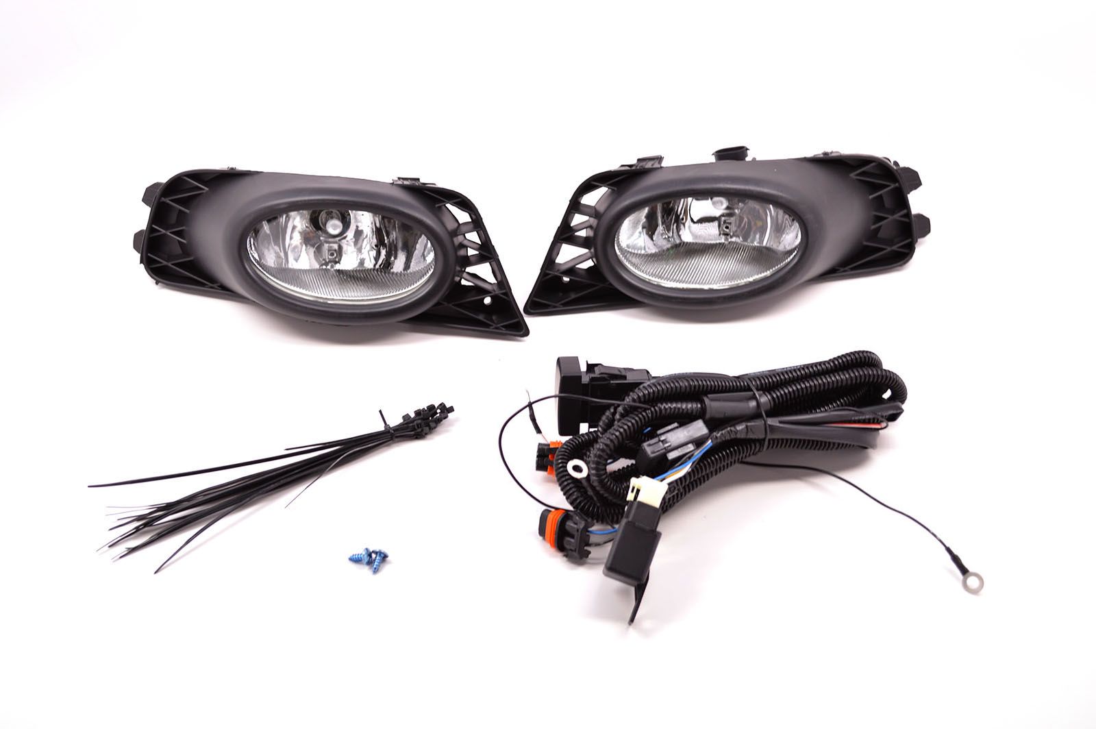 Clear Jdm Driving Fog Lights W Wire U0026 Switch For 2009