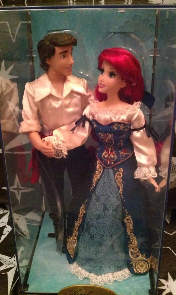 Disney Fairytale Collection Ariel And Prince Eric Limited Edition Dolls