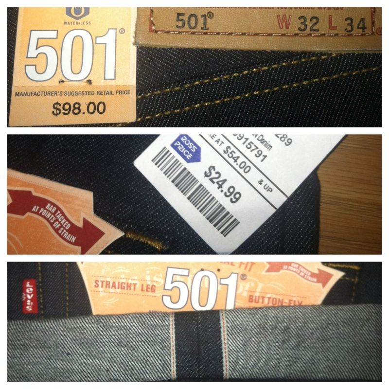 levi's thread color