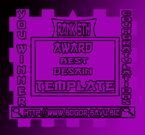Award Kedua Sasuke Blog dari Bogor Teknologi