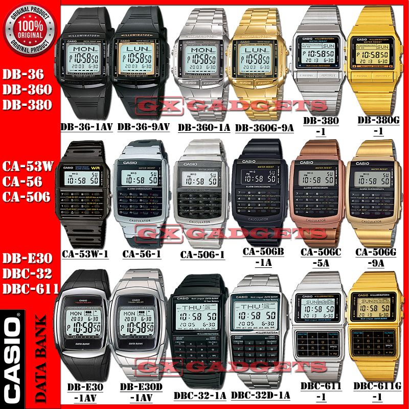 casio data bank db 36
