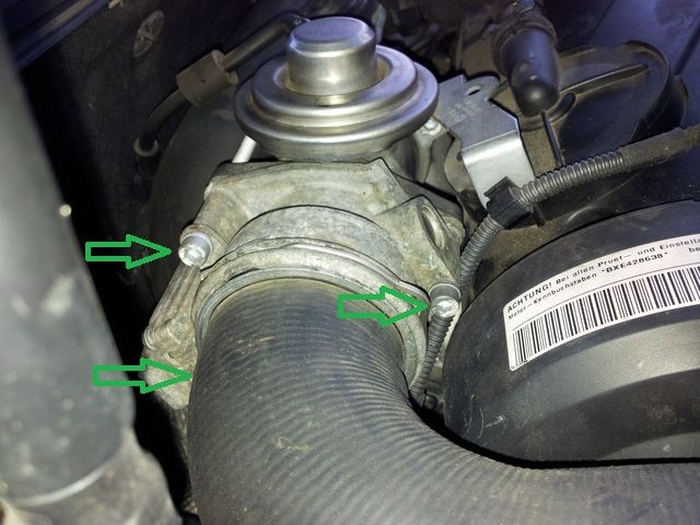 vw passat b7 egr valve cleaning