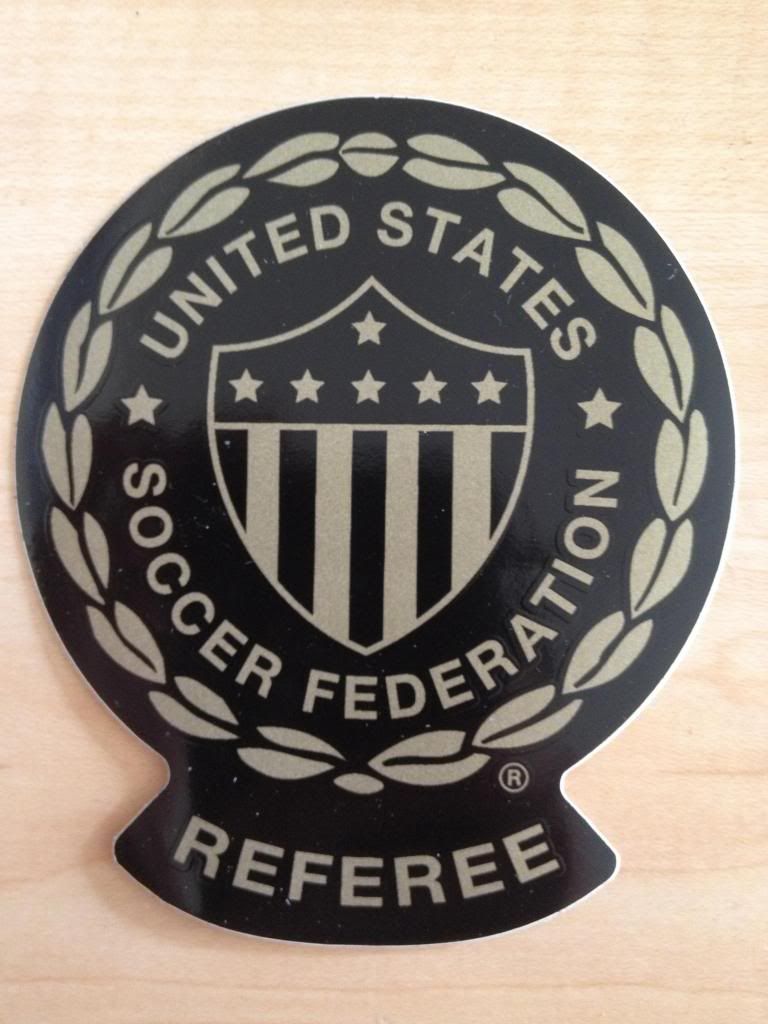 United States Soccer Federation Referee Decalsticker Maryland Prep