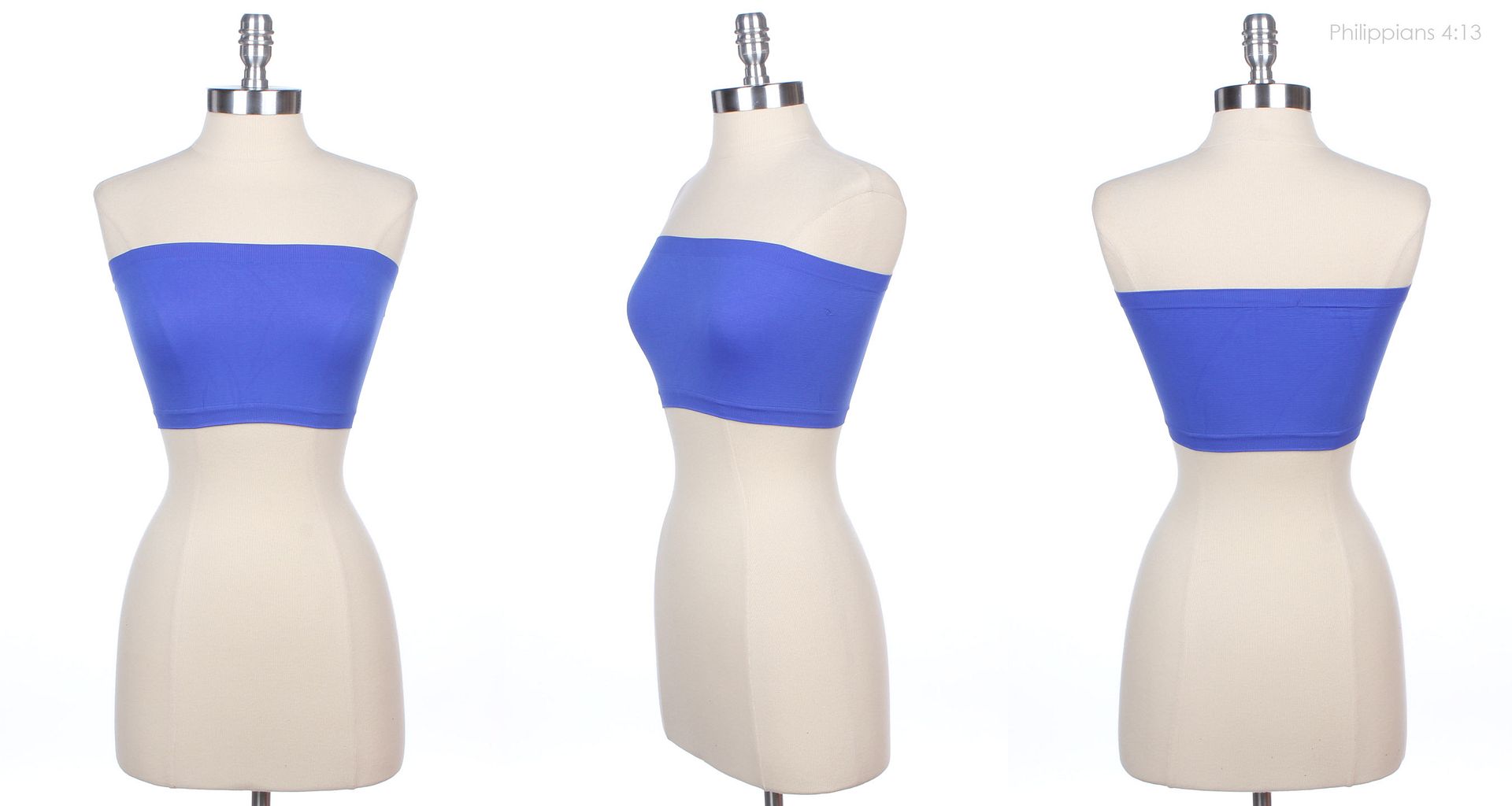 Seamless Spandex Bandeau Bra Cropped Tube Top Strapless Layering Tank ...