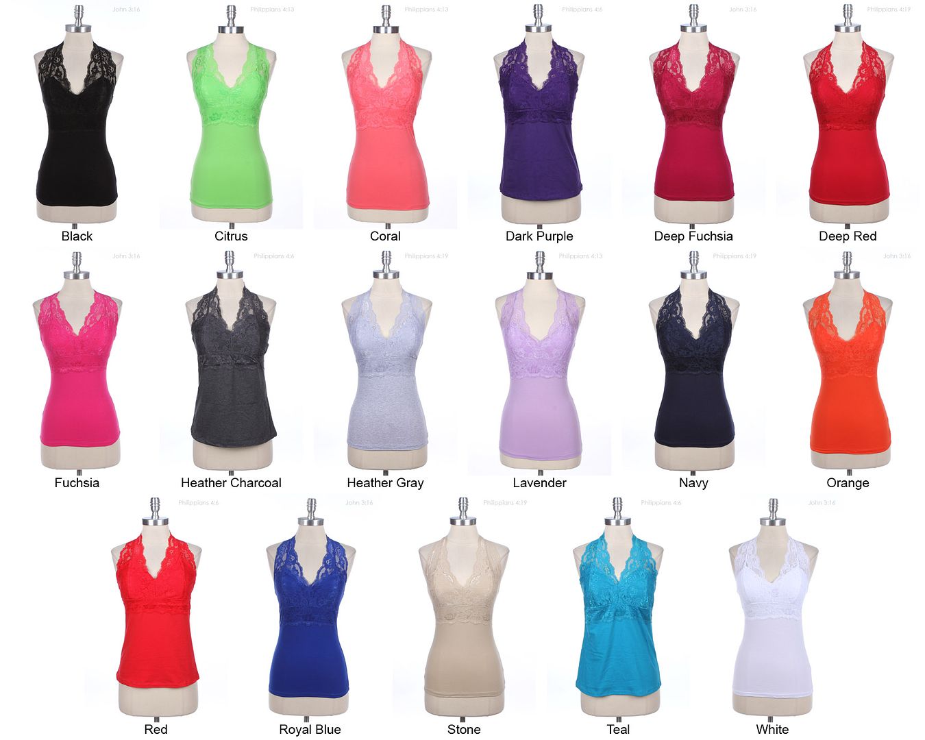 Sexy Womens Lace Halter Neck Sleeveless Tank Top V Neck S M L 1xl 2xl