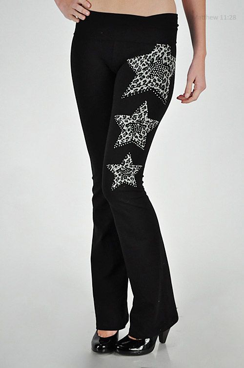 Printed Yoga Pants