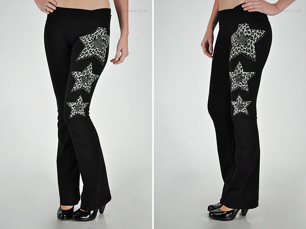 Printed Yoga Pants