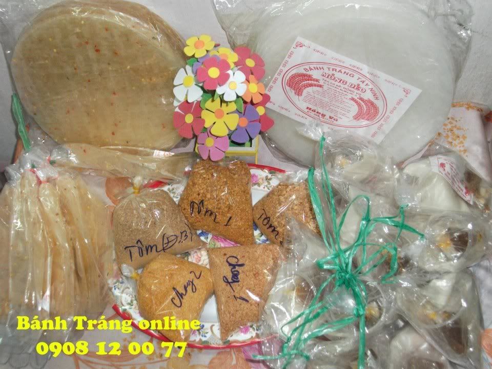 Đặc sản Bánh tráng - muối tôm Tây Ninh - 4