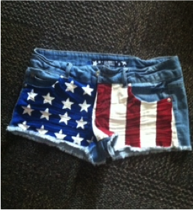 Diy American Flag Shorts Her Campus