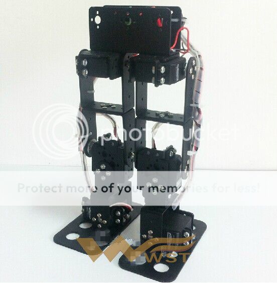 Biped humanoid robot DOF robot servo bracket kit | eBay