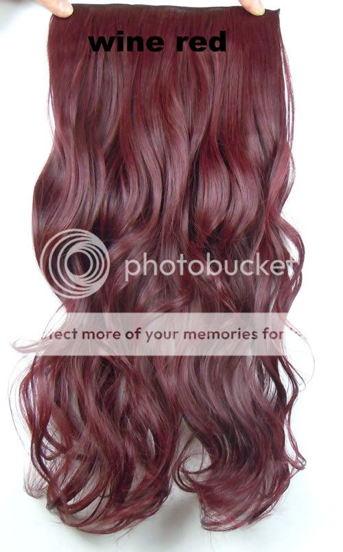 Curly Curl Wavy Clip On Hair Extension 20 130g 20 Colors Available 