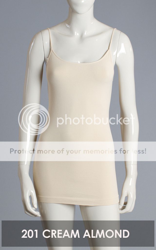 Very High Quality Seamless Cami Camisole Spaghetti Strap Tunic Tank 