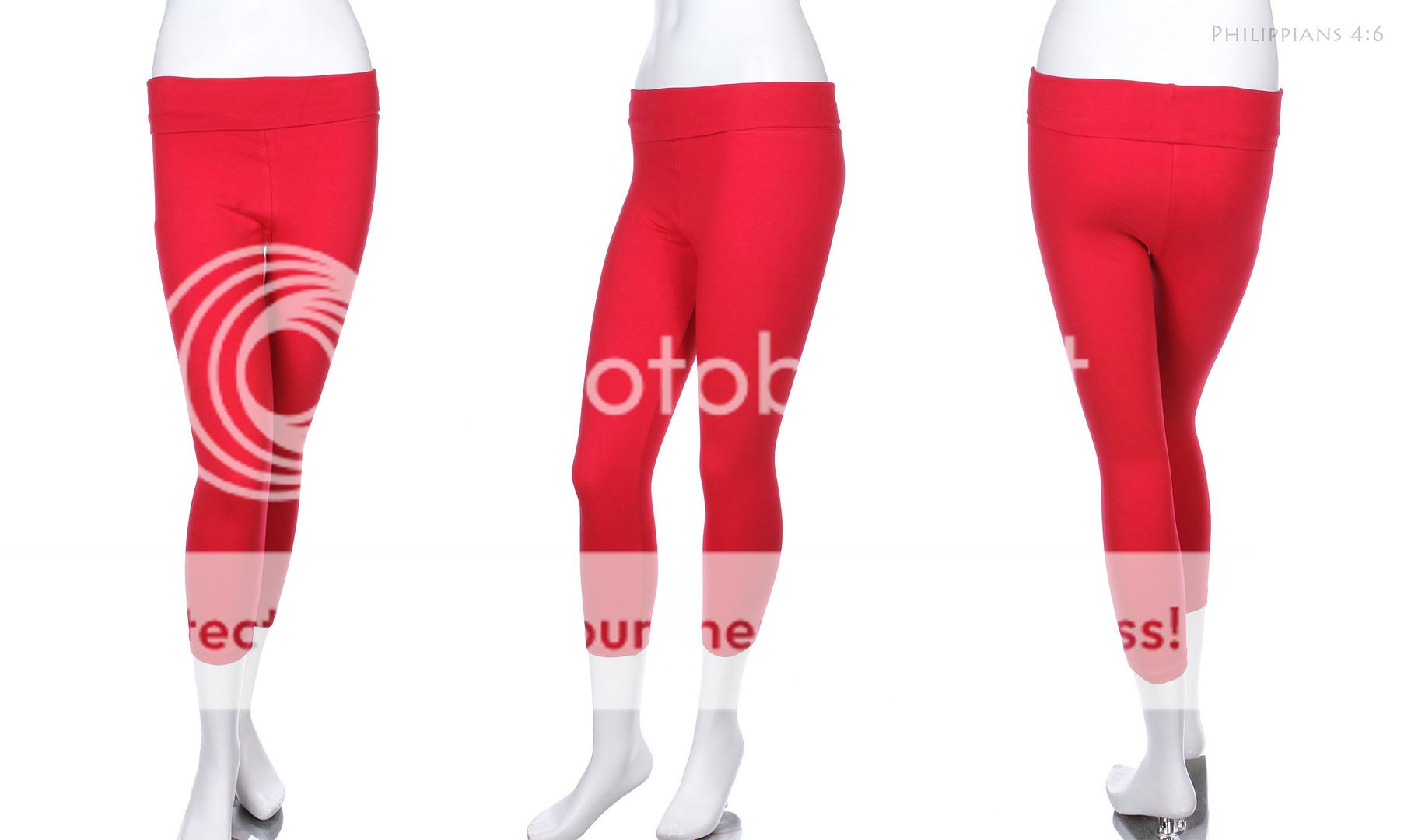 Solid Fold Over Waistband Capri Cotton Leggings Skinny Yoga Pants (High Quality) eBay